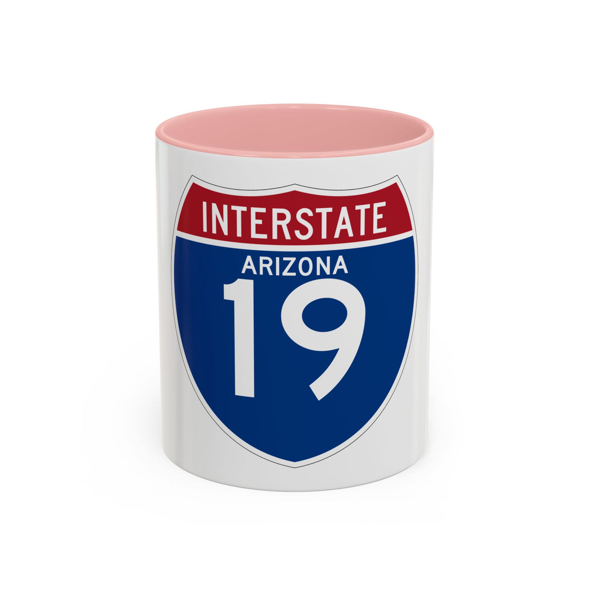 Interstate 19 (U.S. Highways) Accent Coffee Mug