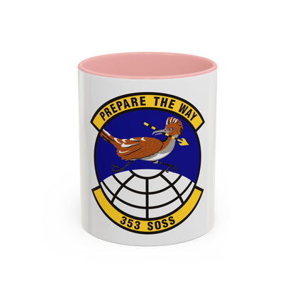 353d Special Operations Support Squadron (U.S. Air Force) Accent Coffee Mug