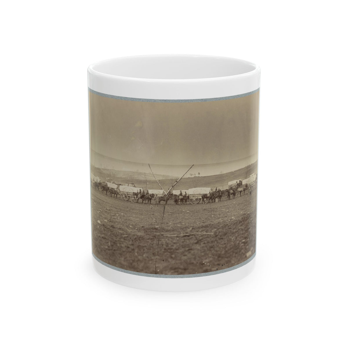 Ammunition Train 3rd Division, Cavalry Corps (U.S. Civil War) White Coffee Mug