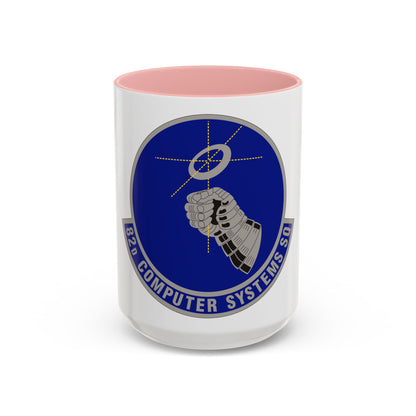 82d Computer Systems Squadron (U.S. Air Force) Accent Coffee Mug