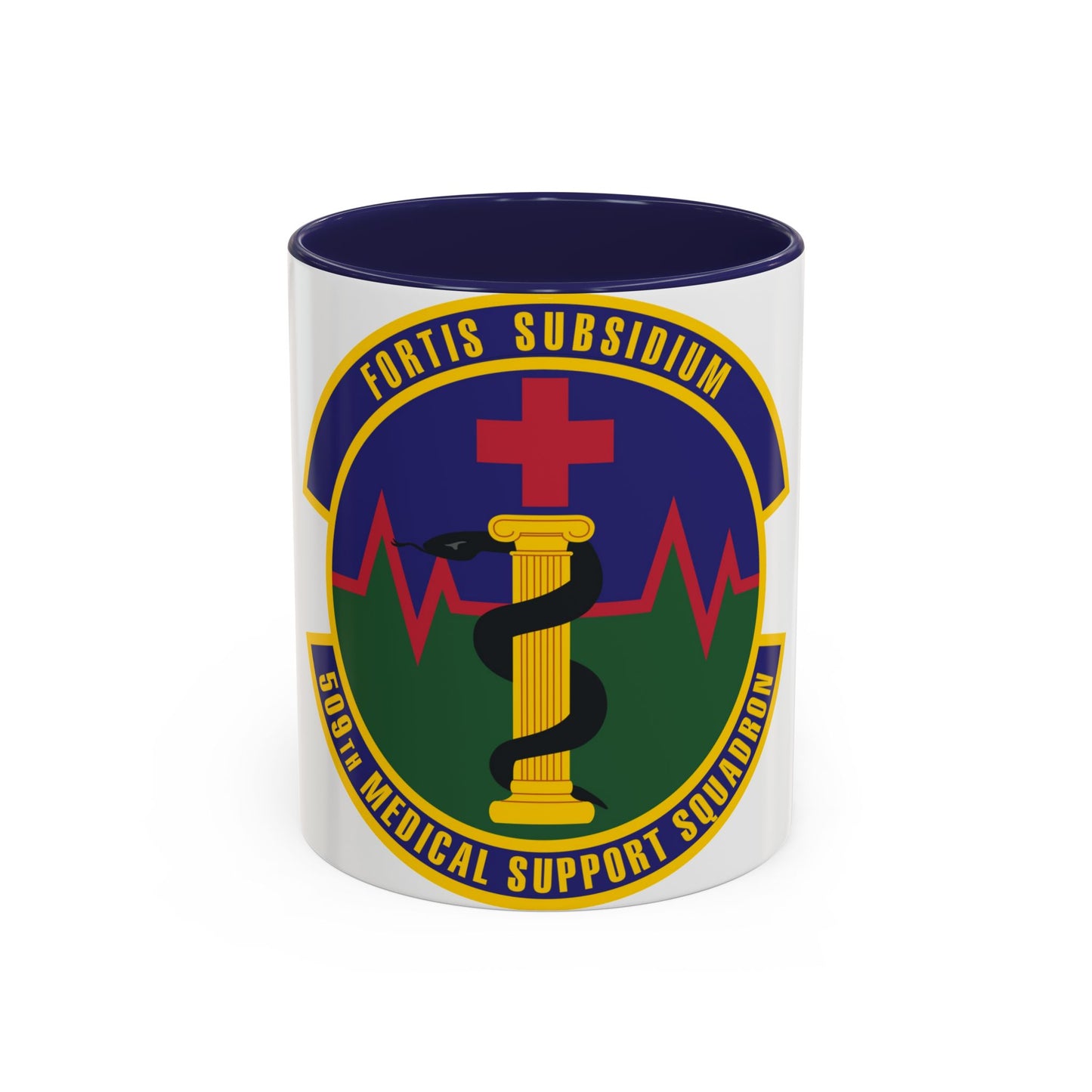 509th Medical Support Squadron (U.S. Air Force) Accent Coffee Mug