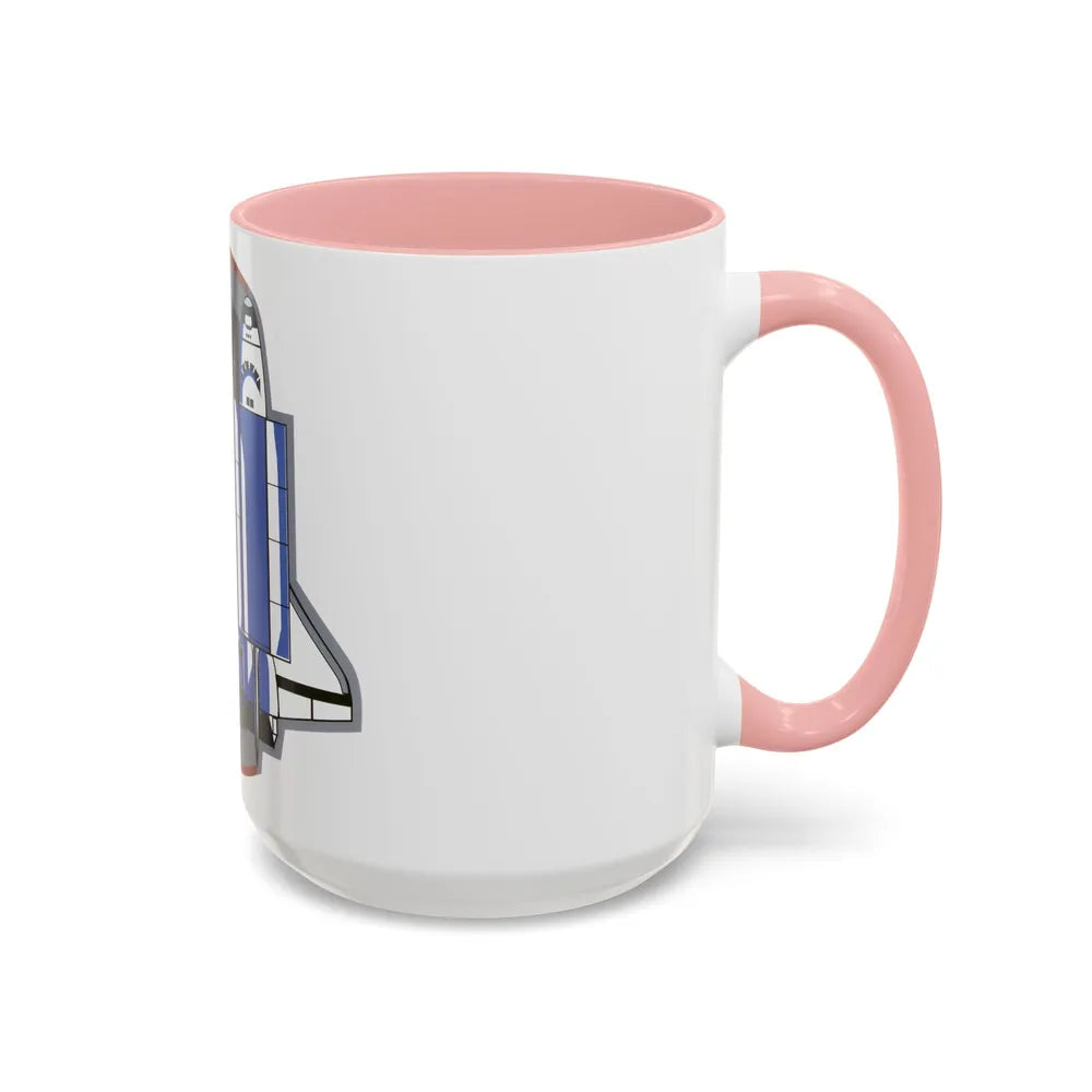 STS 80 (NASA) Accent Coffee Mug-Go Mug Yourself