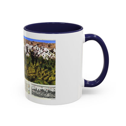 High Himalaya (1988) (Map) Accent Coffee Mug