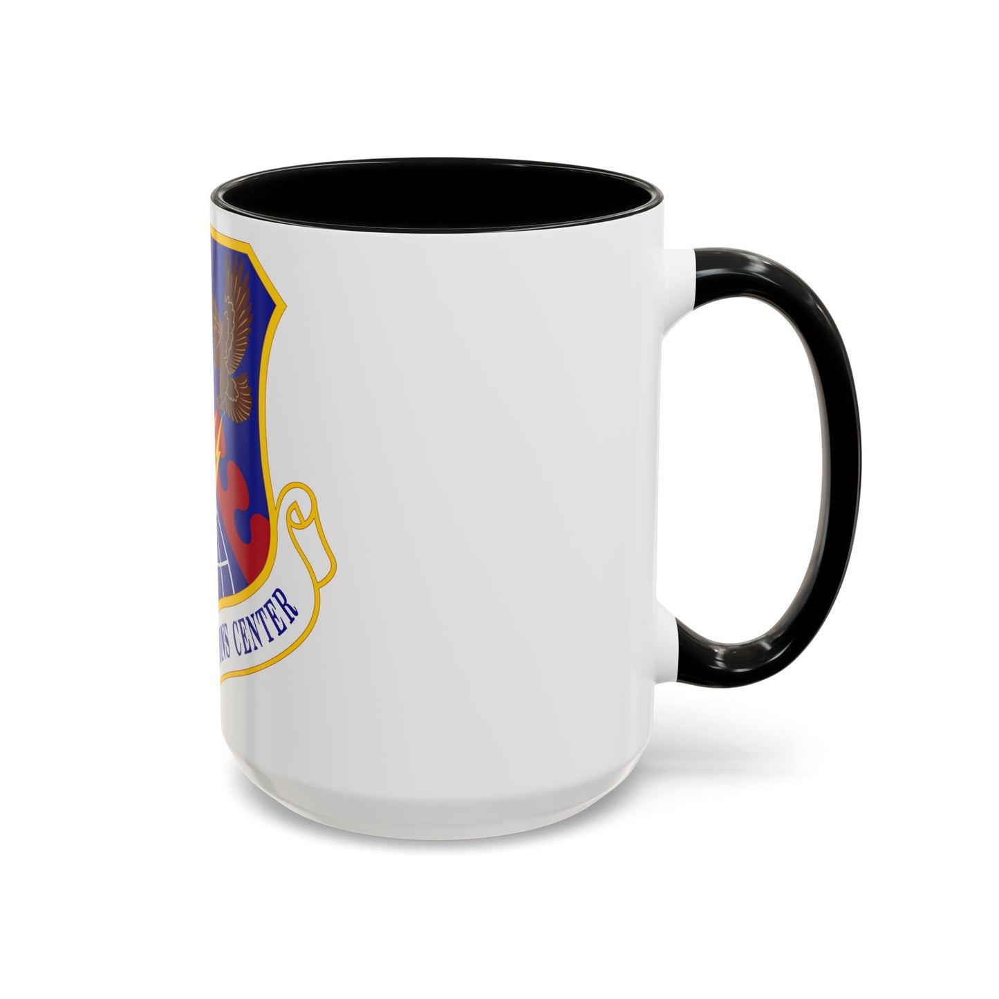 603 Air Operations Center USAFE (U.S. Air Force) Accent Coffee Mug