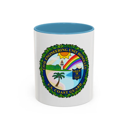 USCG CE Unit Honolulu (U.S. Coast Guard) Accent Coffee Mug