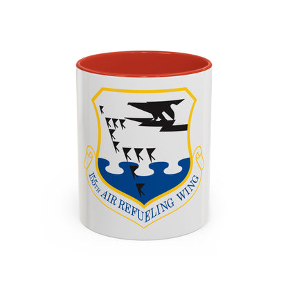 155th Air Refueling Wing (U.S. Air Force) Accent Coffee Mug