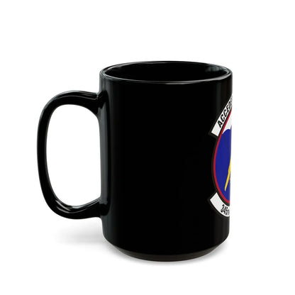 345th Airlift Squadron (U.S. Air Force) Black Coffee Mug-Go Mug Yourself