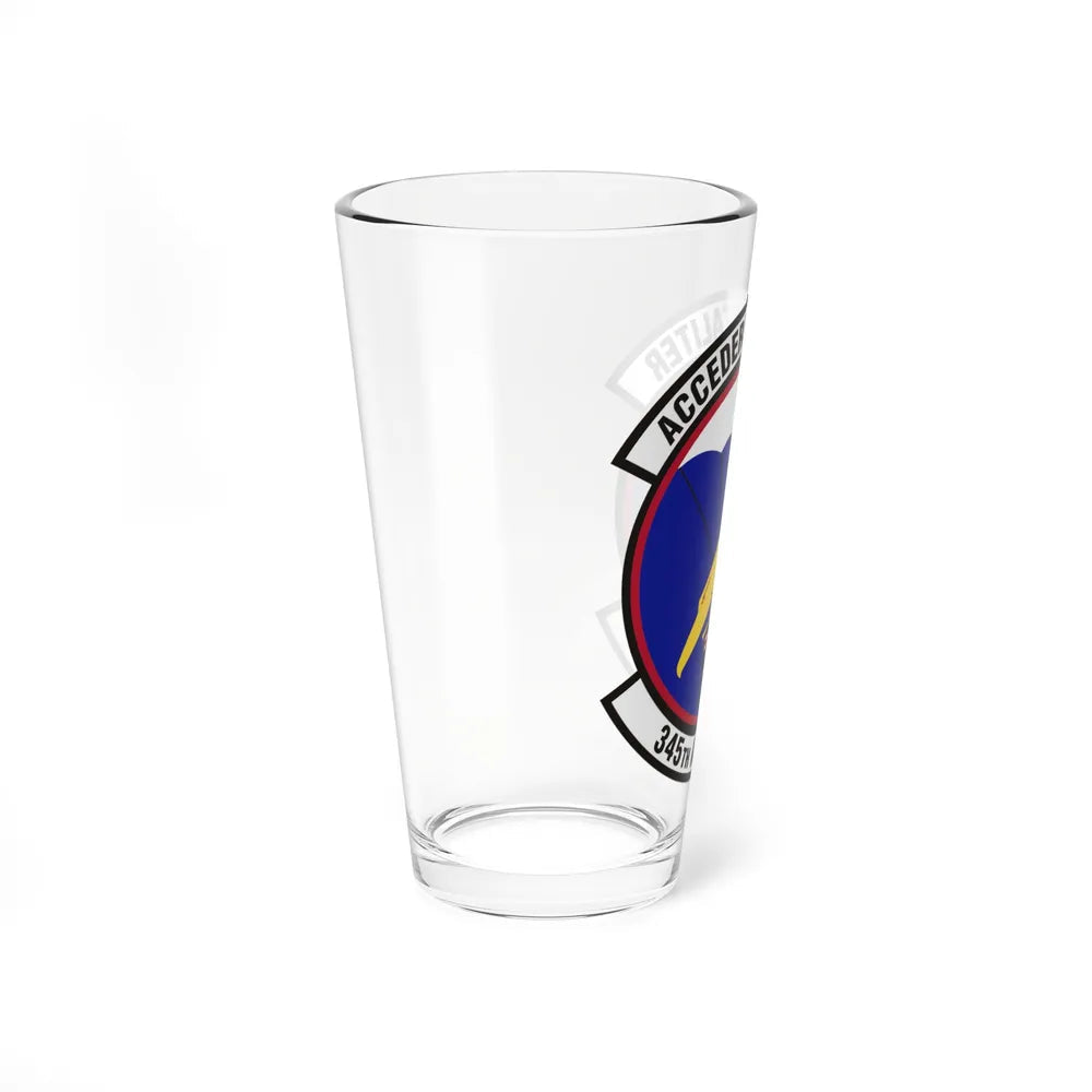 345th Airlift Squadron (U.S. Air Force) Pint Glass 16oz-Go Mug Yourself