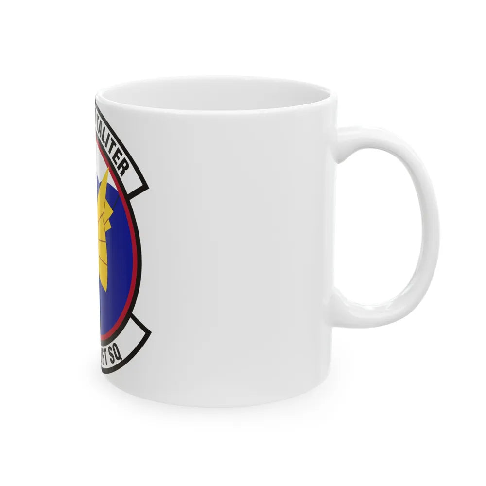 345th Airlift Squadron (U.S. Air Force) White Coffee Mug-Go Mug Yourself