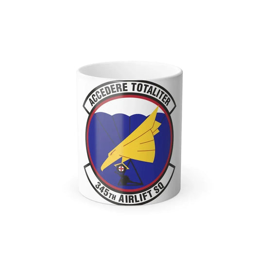345th Airlift Squadron (U.S. Air Force) Color Changing Mug 11oz - Go Mug Yourself