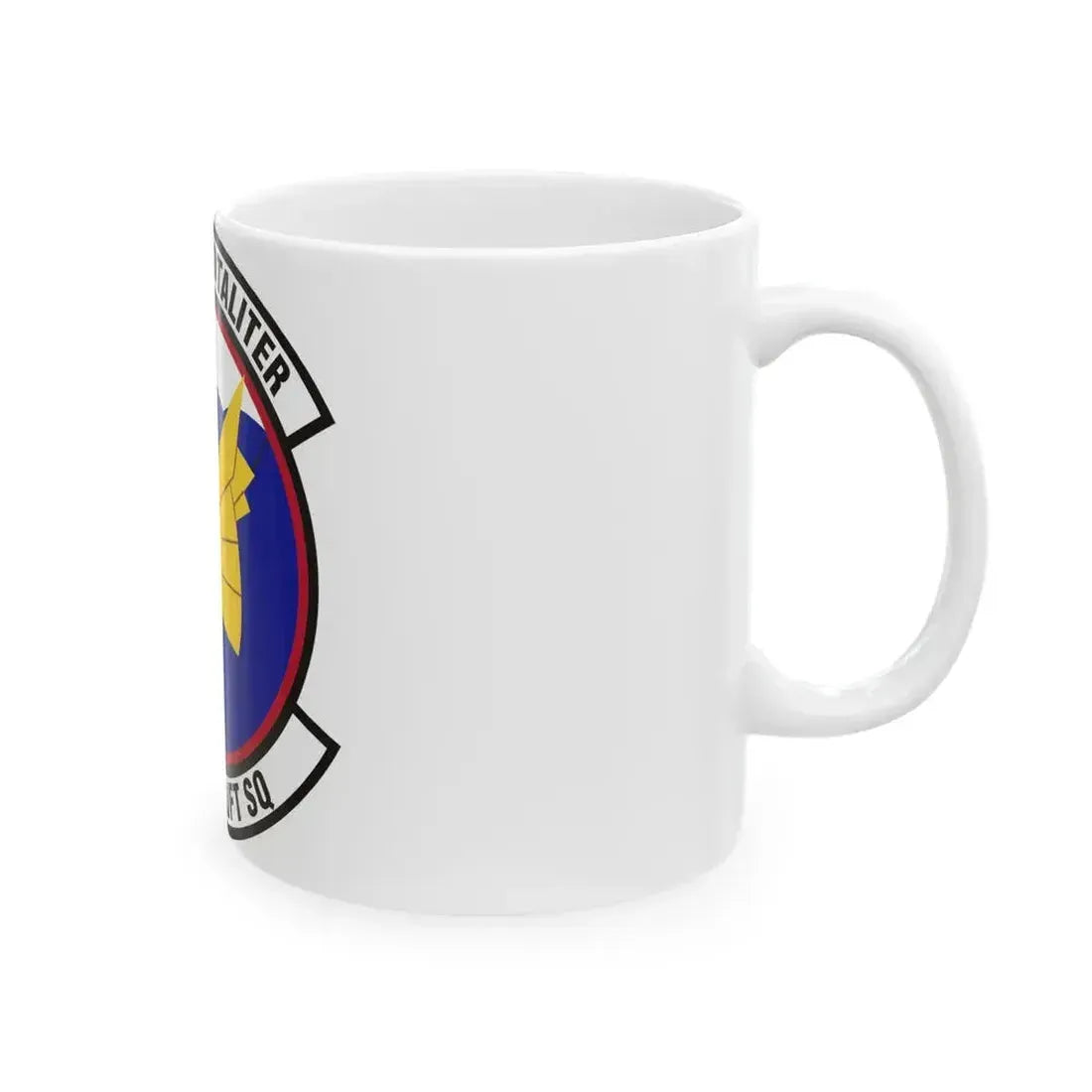 345th Airlift Squadron (U.S. Air Force) White Coffee Mug - Go Mug Yourself