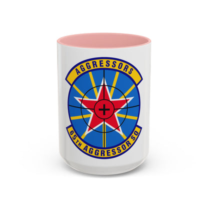 65th Aggressor Squadron (U.S. Air Force) Accent Coffee Mug