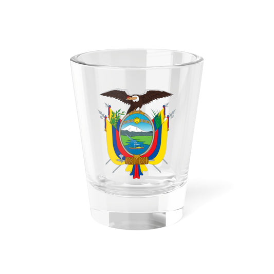 Coat of arms of Ecuador - Shot Glass 1.5oz