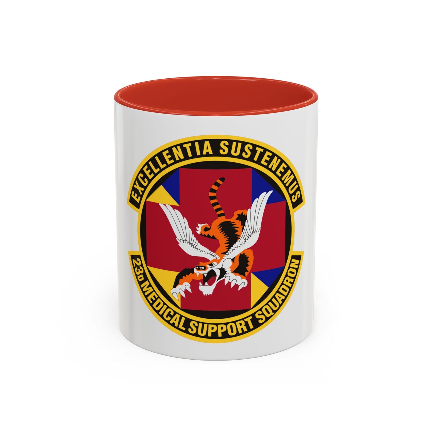 23d Medical Support Squadron (U.S. Air Force) Accent Coffee Mug