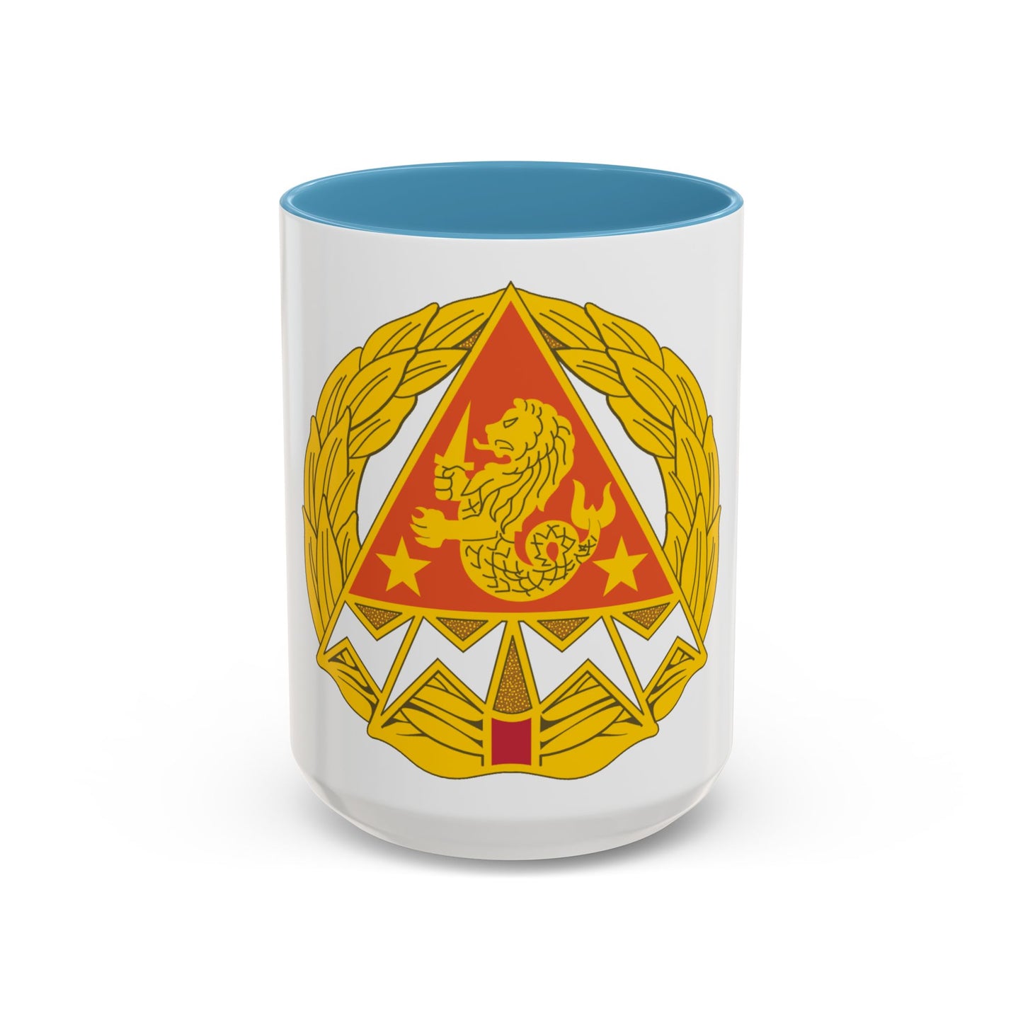4 Signal Group (U.S. Army) Accent Coffee Mug