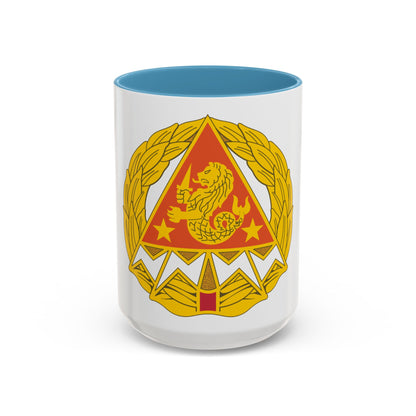 4 Signal Group (U.S. Army) Accent Coffee Mug