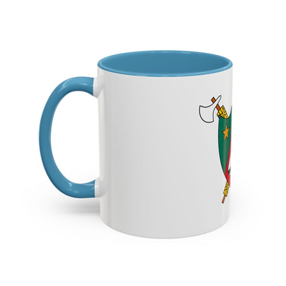 Coat of Arms of Cameroon (1960-1961) - Accent Coffee Mug