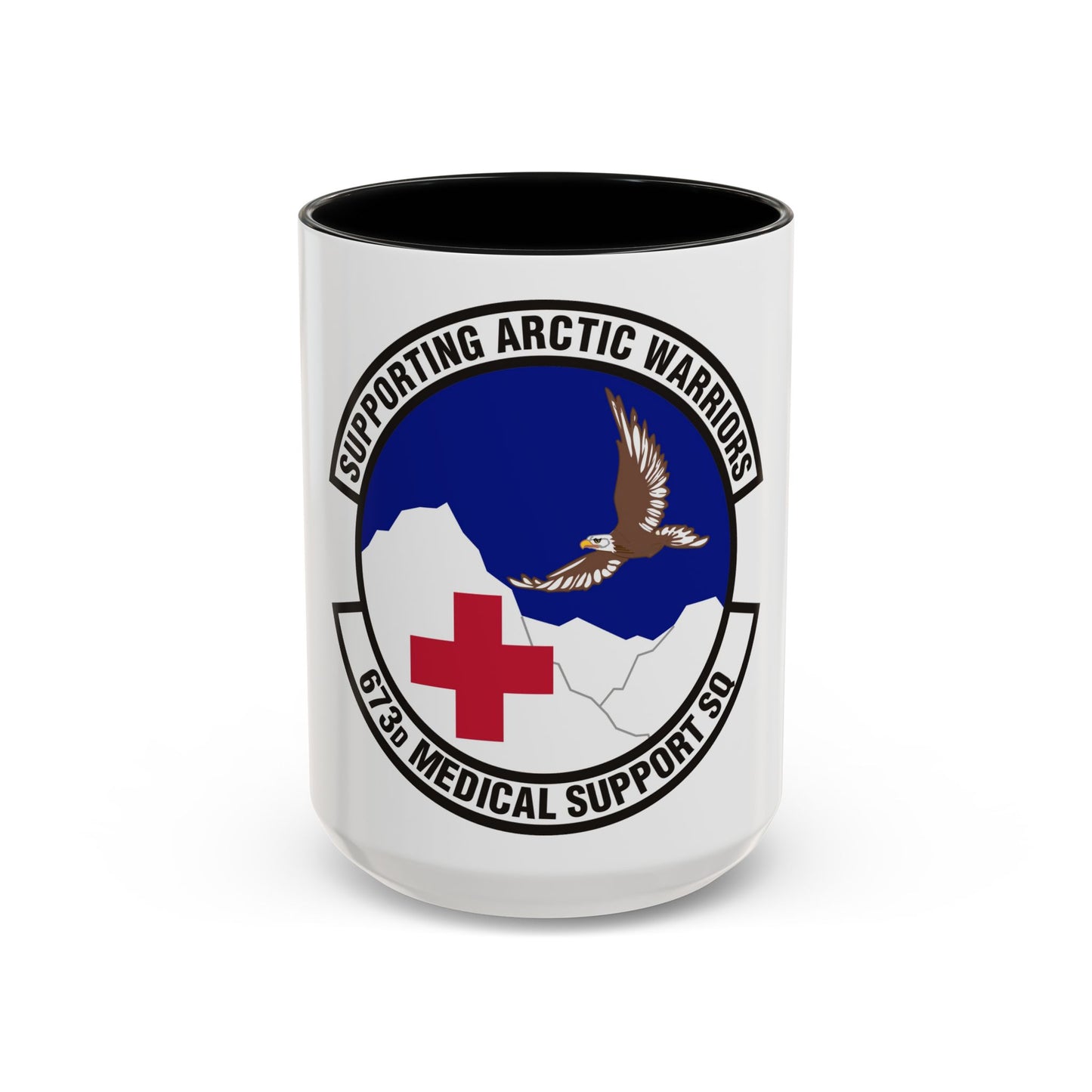 673d Medical Support Squadron (U.S. Air Force) Accent Coffee Mug