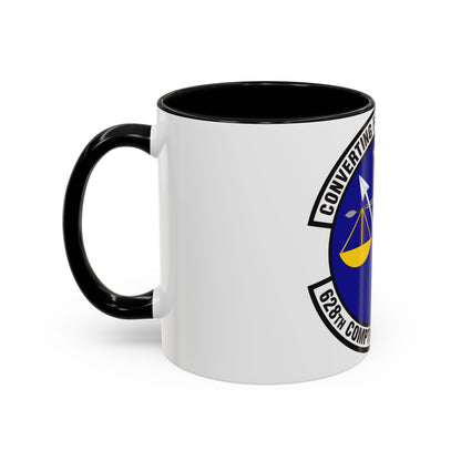 628th Comptroller Squadron (U.S. Air Force) Accent Coffee Mug