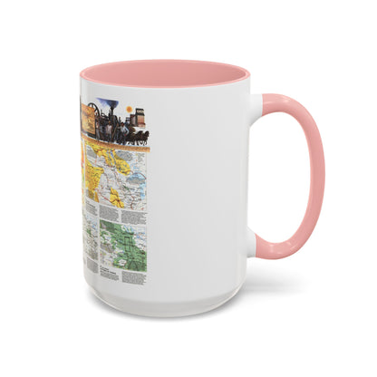 USA - Northern Plains 2 (1986) (Map) Accent Coffee Mug
