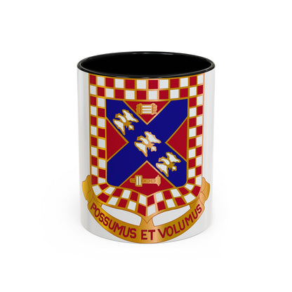 140th Field Artillery Battalion (U.S. Army) Accent Coffee Mug