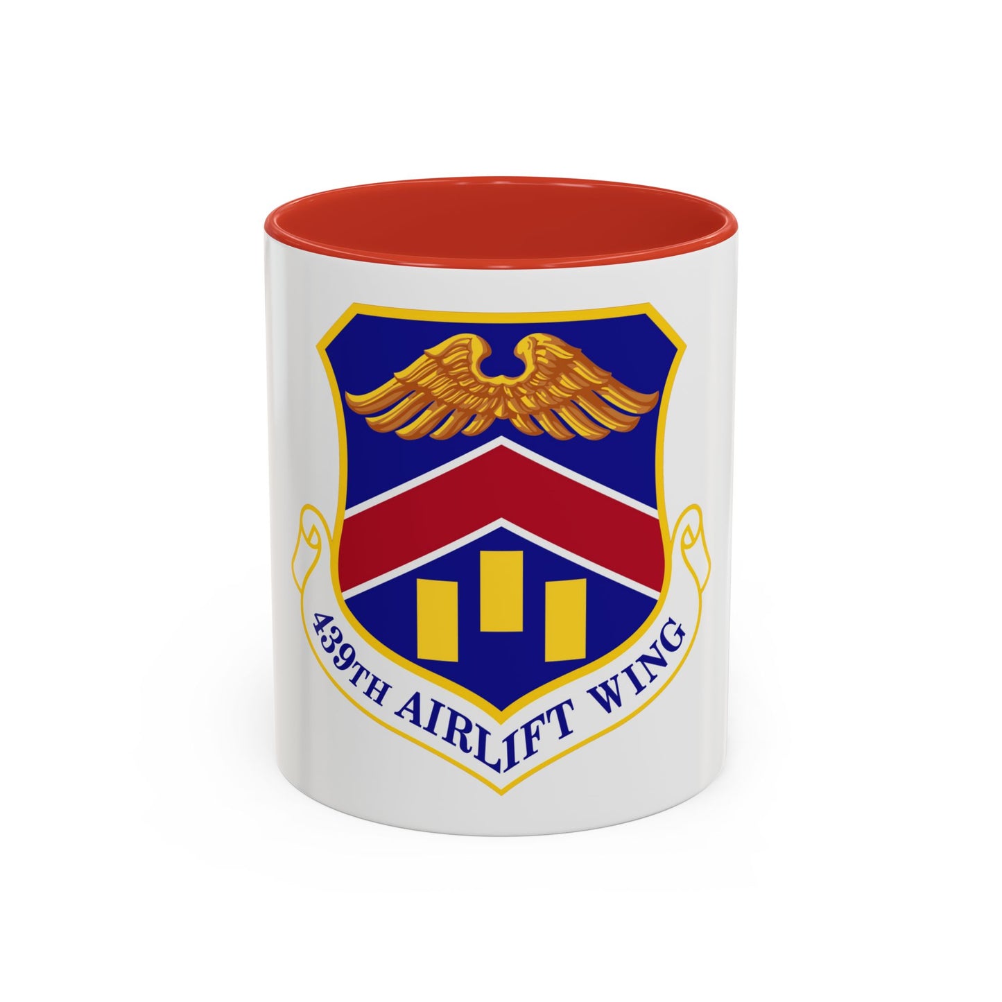 439th Airlift Wing (U.S. Air Force) Accent Coffee Mug