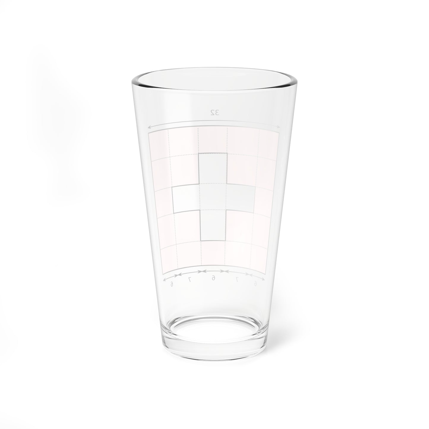Swiss Flag Specifications (Switzerland) Pint Glass 16oz
