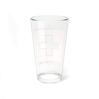Swiss Flag Specifications (Switzerland) Pint Glass 16oz