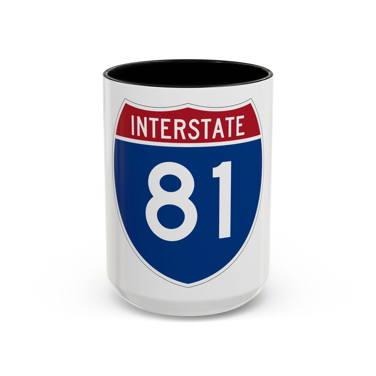 Interstate 81 (U.S. Highways) Accent Coffee Mug