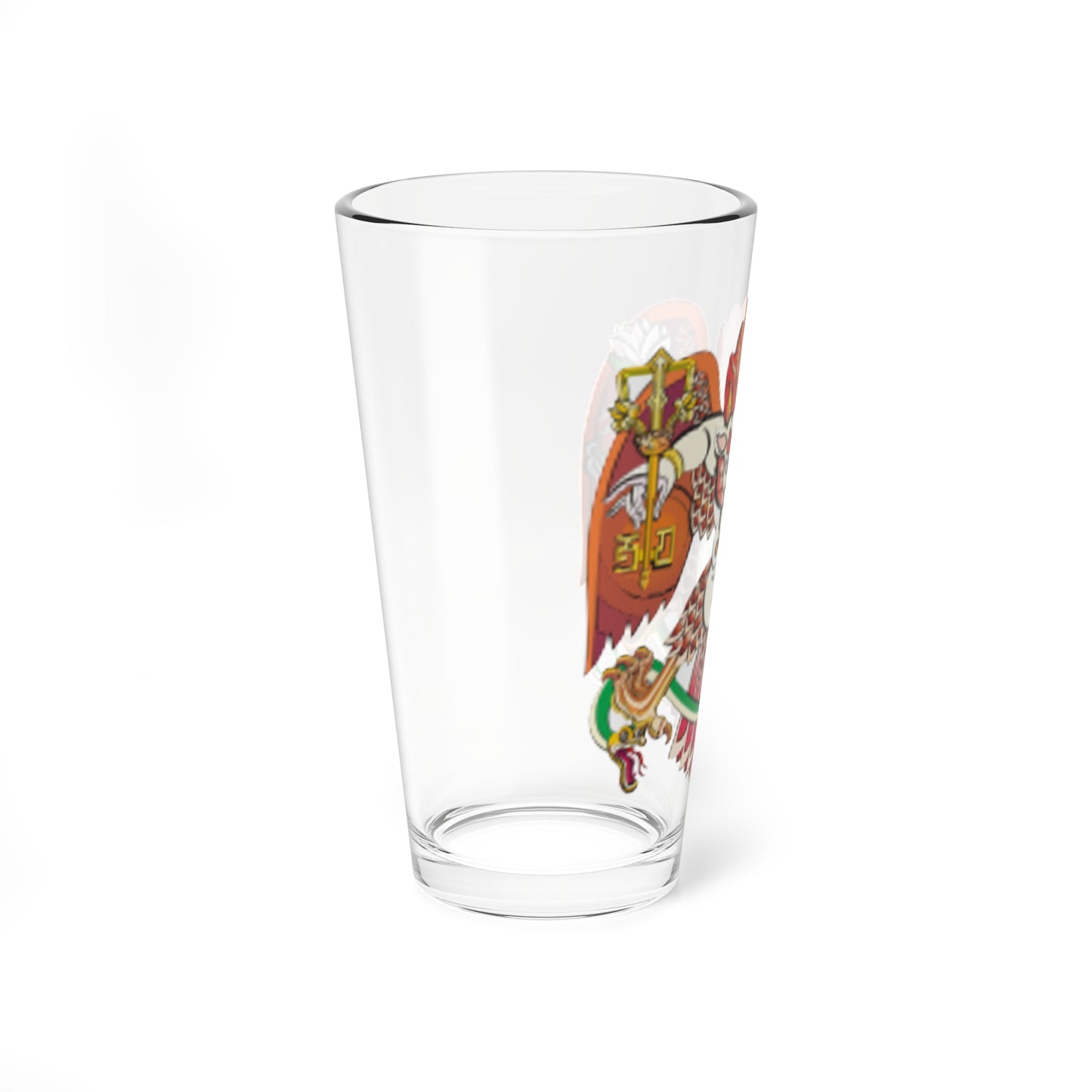 Ulaanbaatar Khangardi (Mongolia) (Coat of Arms) Pint Glass 16oz