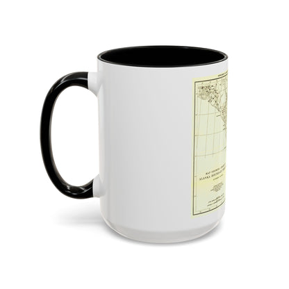 USA - Alaska (1903) (Map) Accent Coffee Mug