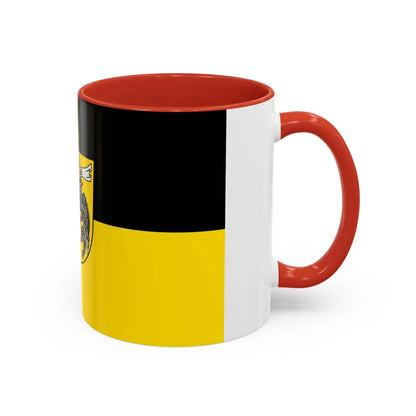 Flag of Bamberg Germany - Accent Coffee Mug-Go Mug Yourself