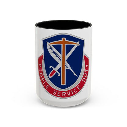 49 Personnel Services Battalion (U.S. Army) Accent Coffee Mug