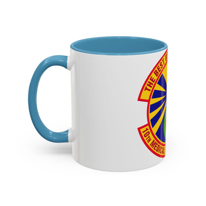 10th Medical Support Squadron (U.S. Air Force) Accent Coffee Mug