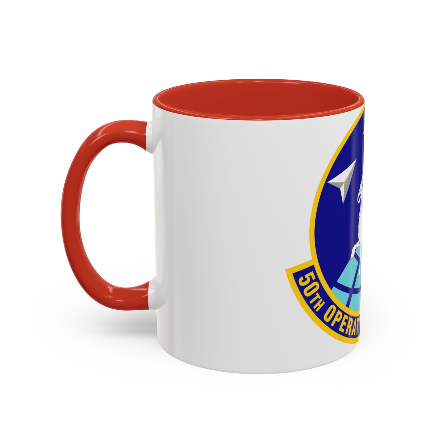 50th Operations Support Squadron (U.S. Air Force) Accent Coffee Mug