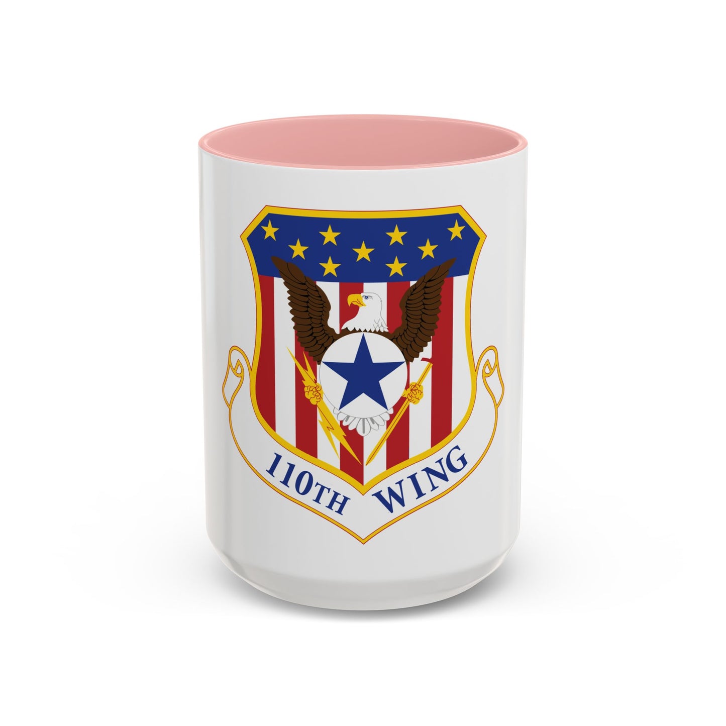 110th Wing emblem (U.S. Air Force) Accent Coffee Mug