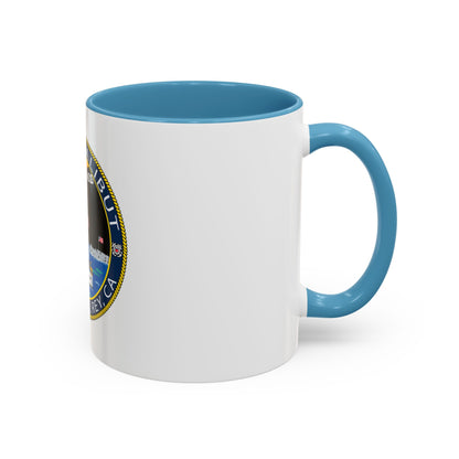 USCG Halibut Marina Del Ray CA (U.S. Coast Guard) Accent Coffee Mug