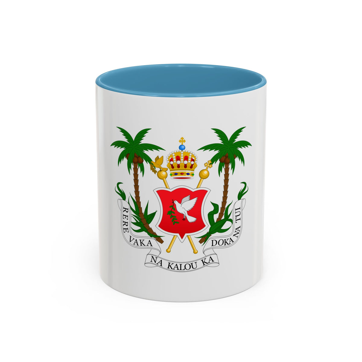 Coat of arms of the Kingdom of Fiji (1871-1874) - Accent Coffee Mug