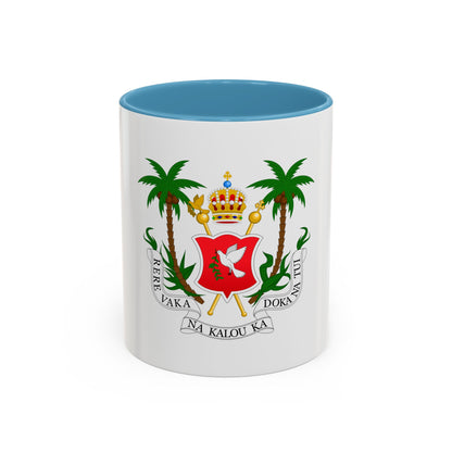 Coat of arms of the Kingdom of Fiji (1871-1874) - Accent Coffee Mug