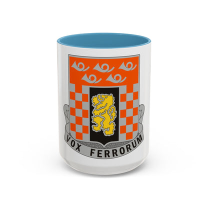143 Signal Battalion (U.S. Army) Accent Coffee Mug