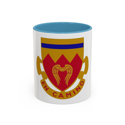214th Armored Field Artillery Battalion (U.S. Army) Accent Coffee Mug