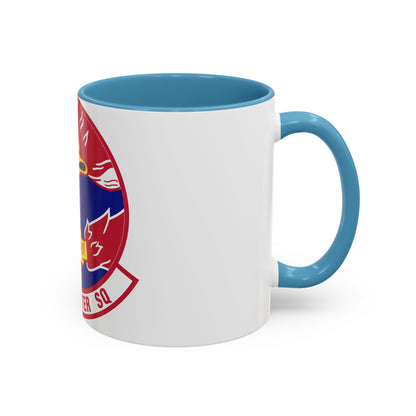 492d Fighter Squadron (U.S. Air Force) Accent Coffee Mug