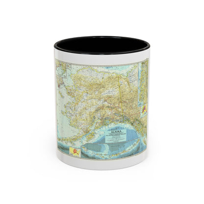 USA - Alaska (1956) (Map) Accent Coffee Mug