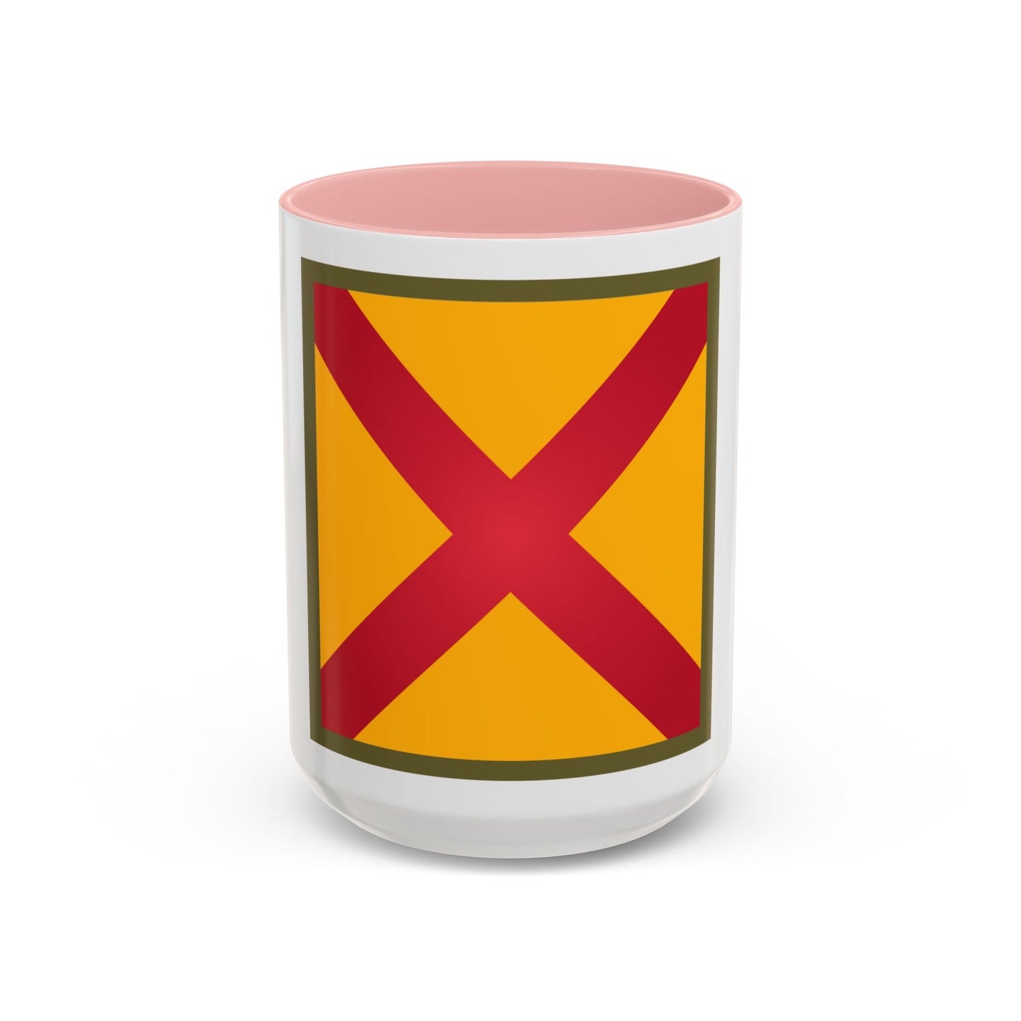 Tasse à café décorative de la 63e division de cavalerie américaine (armée américaine)