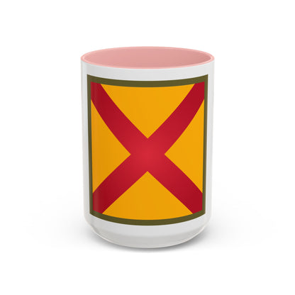 Tasse à café décorative de la 63e division de cavalerie américaine (armée américaine)