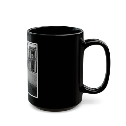 Charleston, S.C. Meeting Street, Near Broad; St. Michael's Church In Middle Distance (U.S. Civil War) Black Coffee Mug