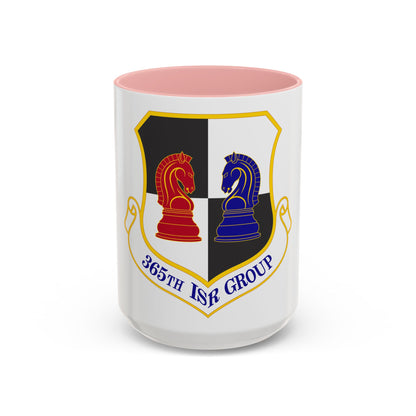 365 Intelligence Surveillance and Reconnaissance Group ACC (U.S. Air Force) Accent Coffee Mug