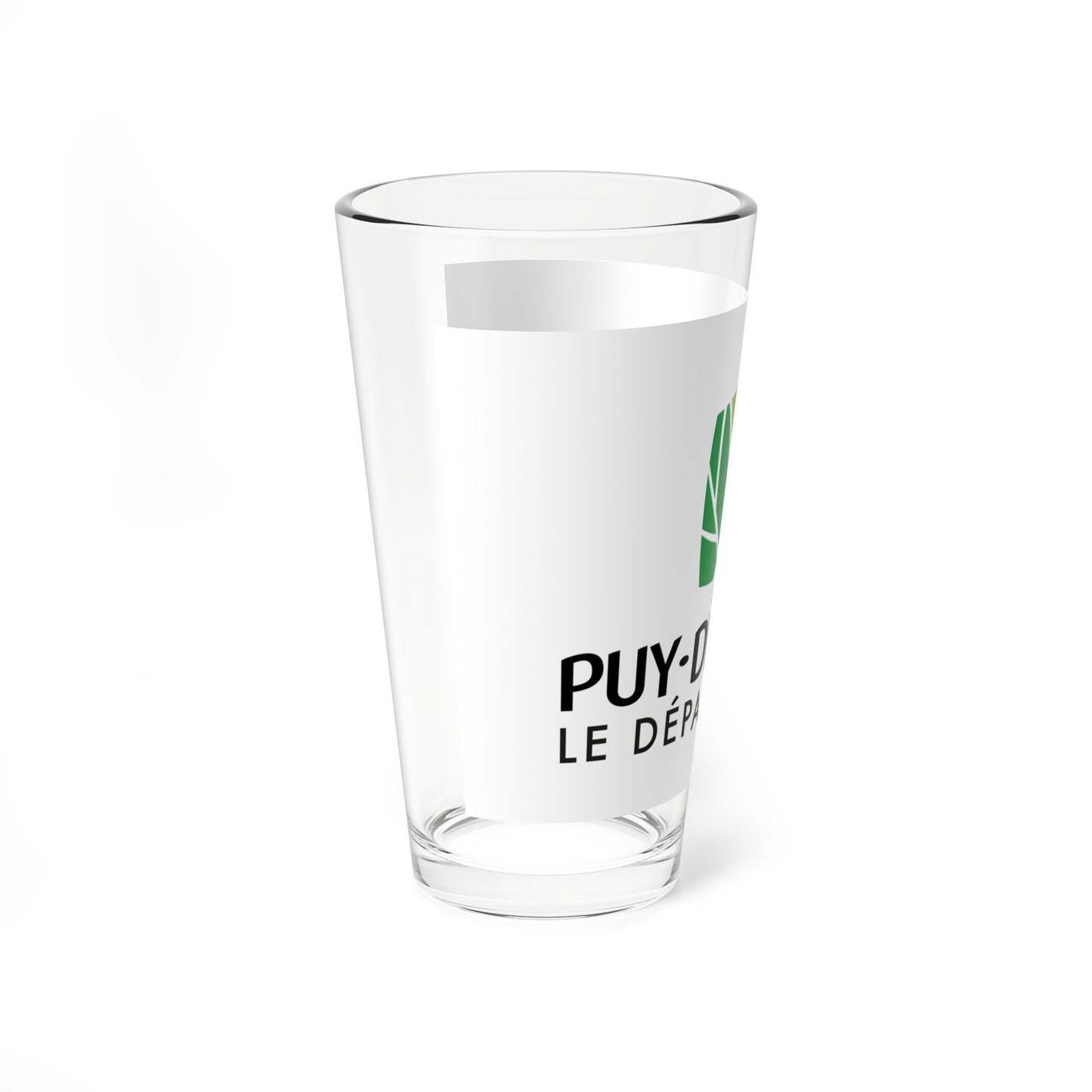 Flag of the Department of Puy-de-Dome (France) Pint Glass 16oz