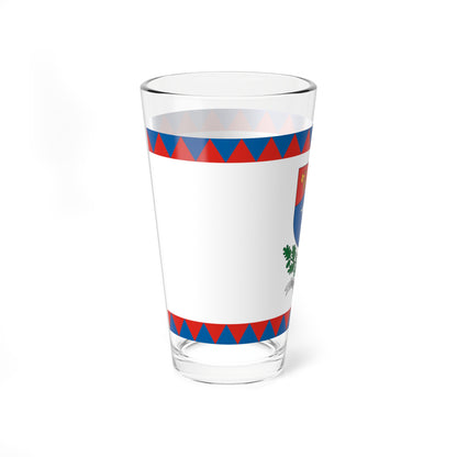 Flag of Szentjakabfa (Hungary) Pint Glass 16oz
