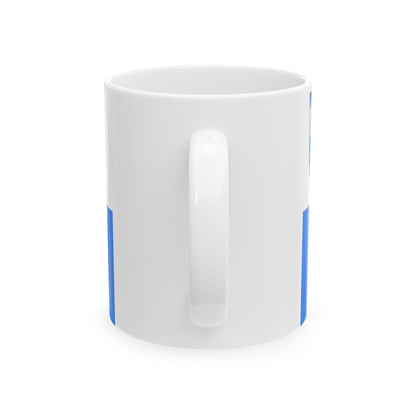 Hissflagge Eschelbronn (Germany) White Coffee Mug